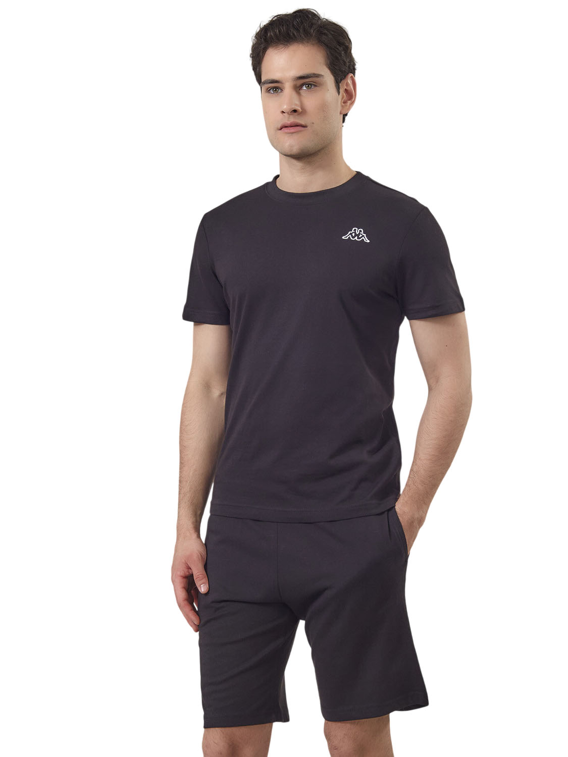 KAP T-S CAFERS II SLIM 304J150 1156500007005-27 black 2606 1 t-shirt KAP T-S CAFERS II SLIM 304J150 1156500007005-27 mavro 2606 1