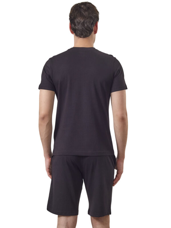 t-shirt KAP T-S CAFERS II SLIM 304J150 1156500007005-27 mavro 2606 2