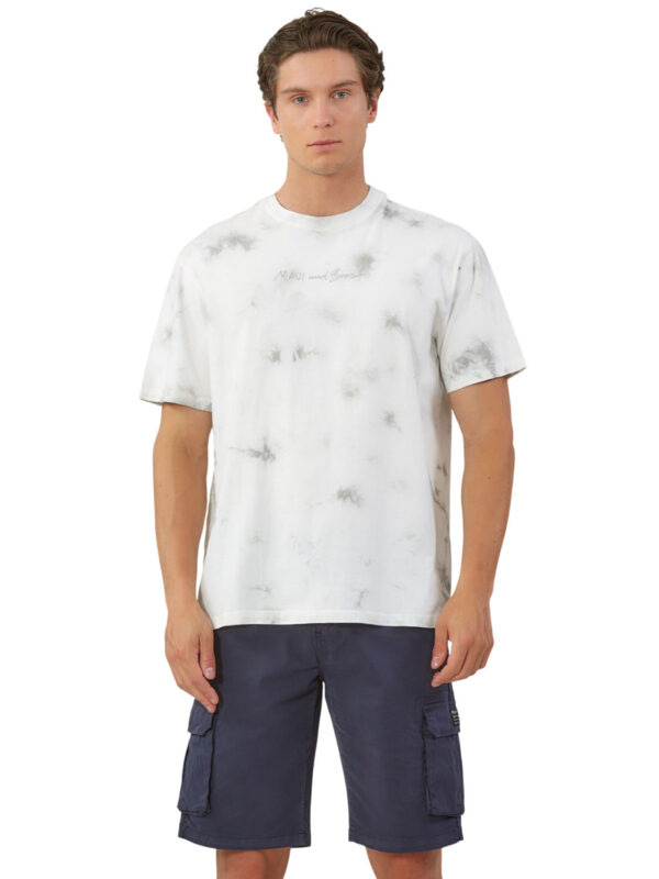 t-shirt MAU T-S PARDO 1165540010 23 ivory tie dye 2506 1
