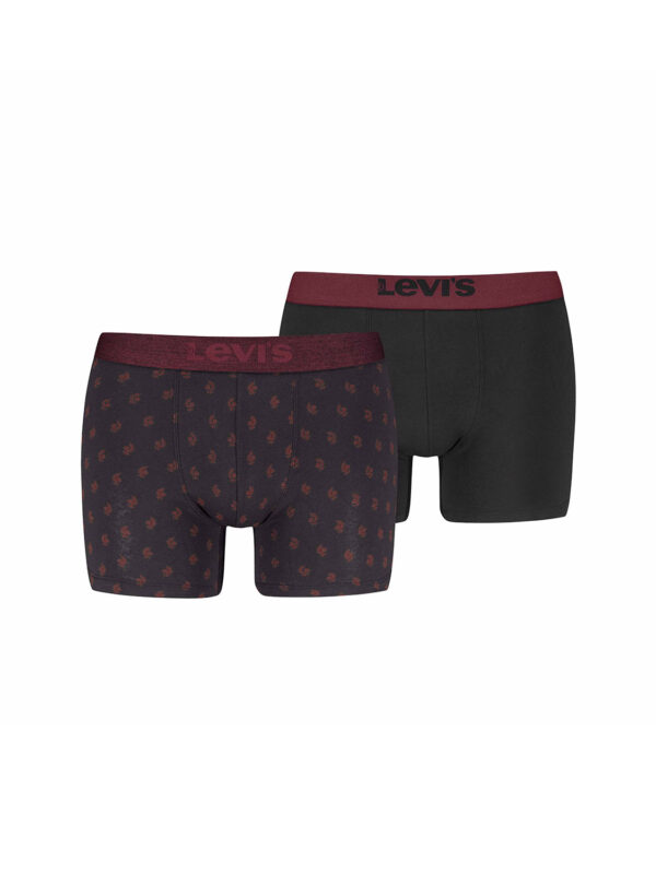 boxer LEV BOXER BRIEF 701235942-002 red-black 2509 1