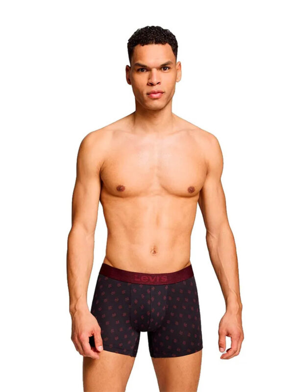 boxer LEV BOXER BRIEF 701235942-002 red-black 2509 2