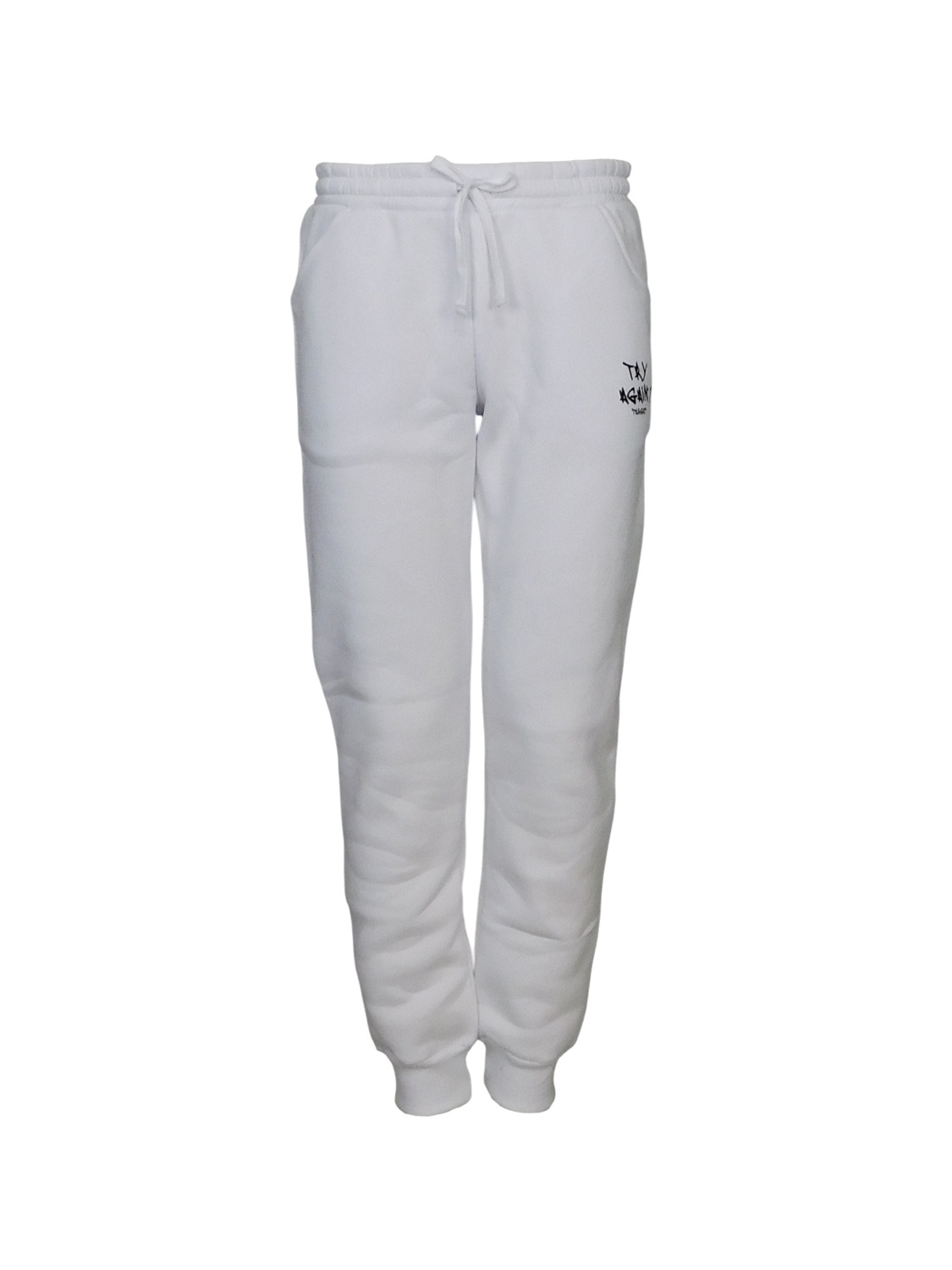 TAR GAME OVER CUFFED PANTS FLEECE M26-76220 01 white 2509 1 panteloni TAR GAME OVER CUFFED PANTS FLEECE M26-76220 01 leyko 2509 1