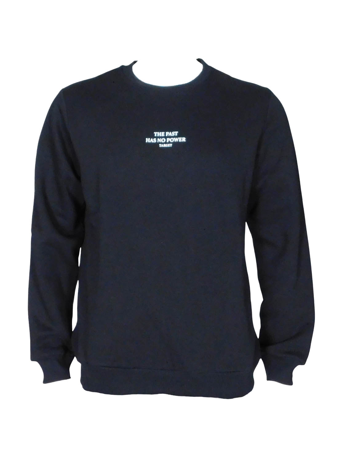 TAR PAST CREWNECK FLEECE M26-76500-10 black 1 TAR PAST CREWNECK FLEECE M26-76500-10 black 1