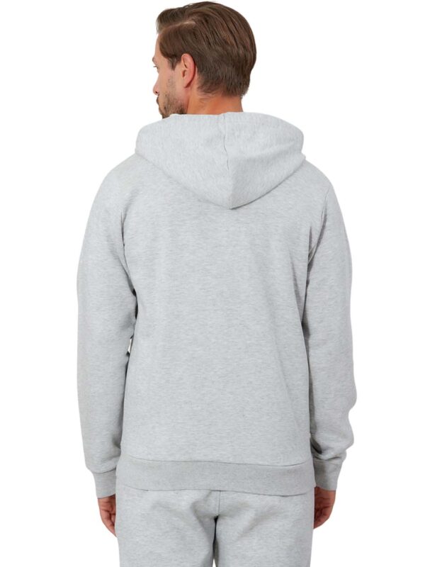 ADM LOGO SWEATER HOODED ZIP 1921550008-12 high rise light gray 2511 2