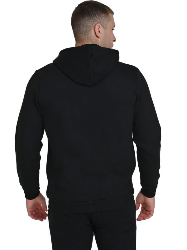 zaketa TAR JACKET HOODIE FRENCH TERRY M26-74042-10 mavro 2511 2