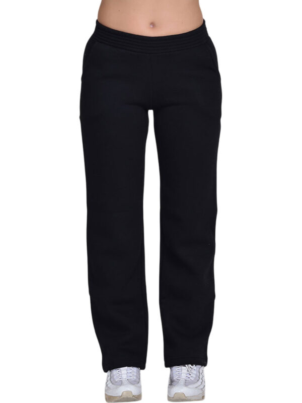 TAR OPEN HEM PANTS FLEECE W26-64067 10 black 2511 1