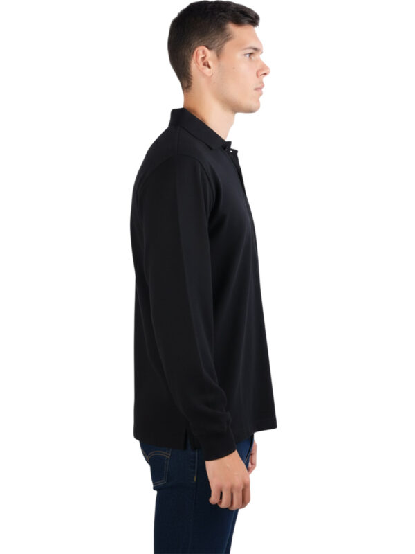 polo TAR POLO PIQUE LONG SLEEVE M26-74020-10 mavro 2511 2