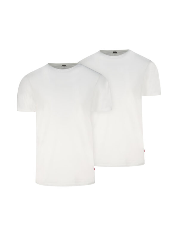 LEV CREW NECK T-SHIRT 701238009-001 white 2602 1