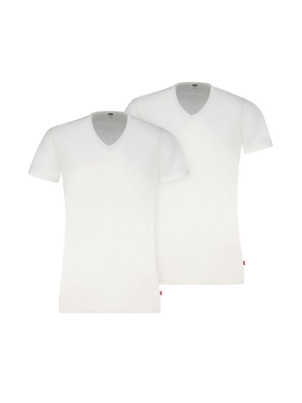 LEV V NECK T-SHIRT 701238694-300 white 2602 1