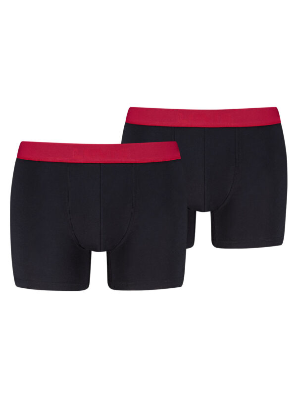 LEV BOXER BRIEFS 2P 701238010-002 black-red 2602 1