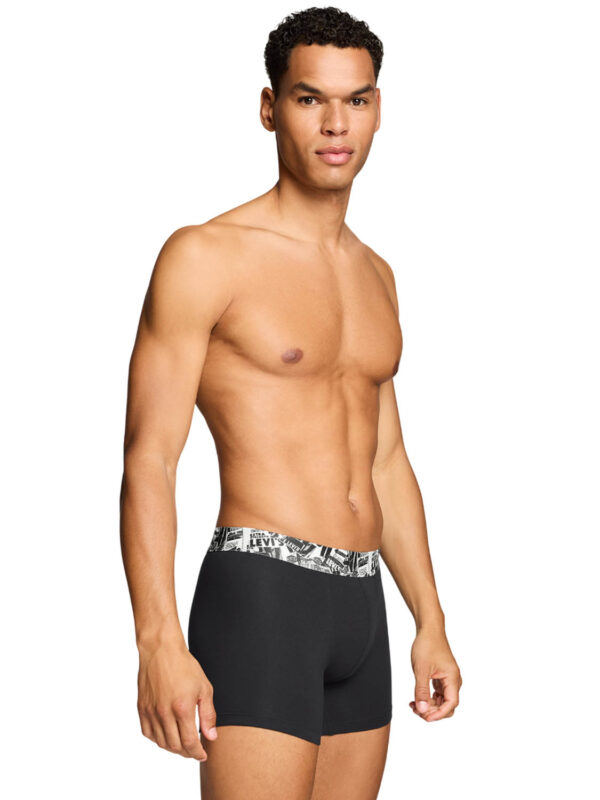 LEV BOXER BRIEFS 2P 701238425-002 black-grey 2602 2