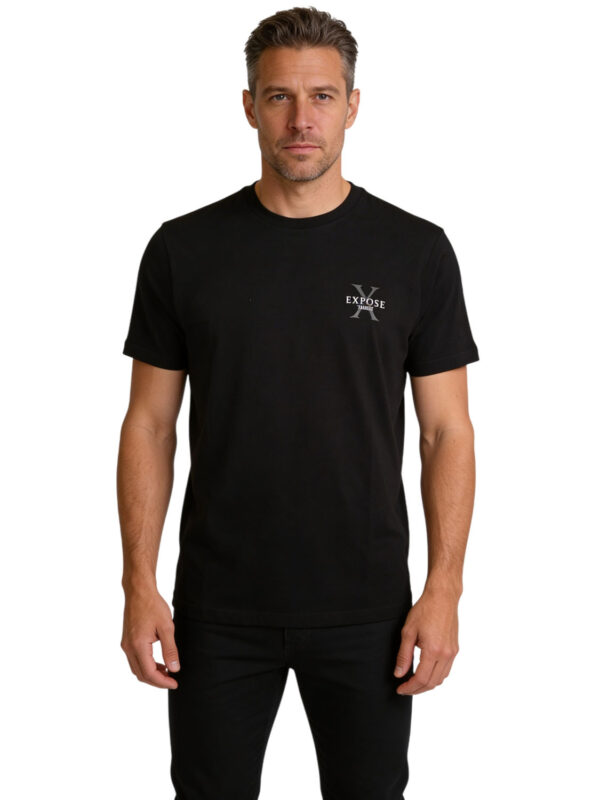 TAR T-SHIRT EXPOSE S26-56212 10 black 2603 1
