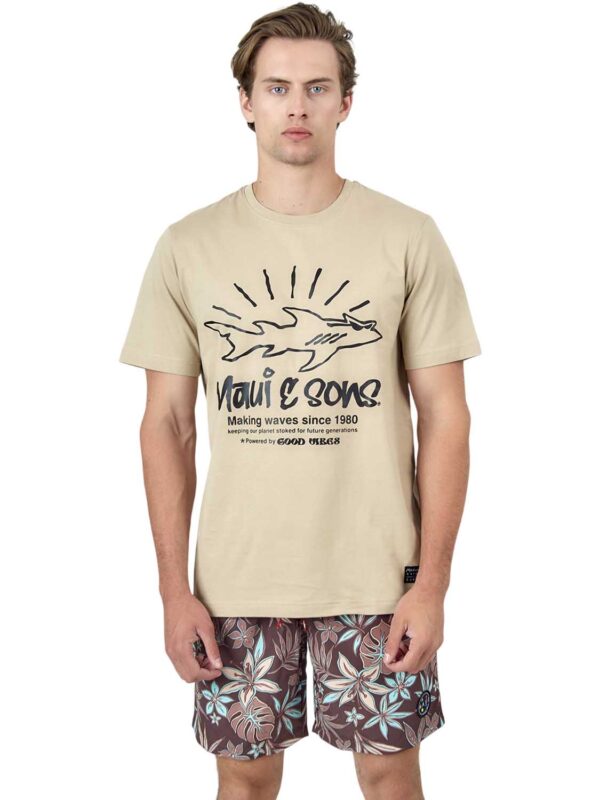 MAU T-S POWER UP 1165560000-76 natural-black 2604 1
