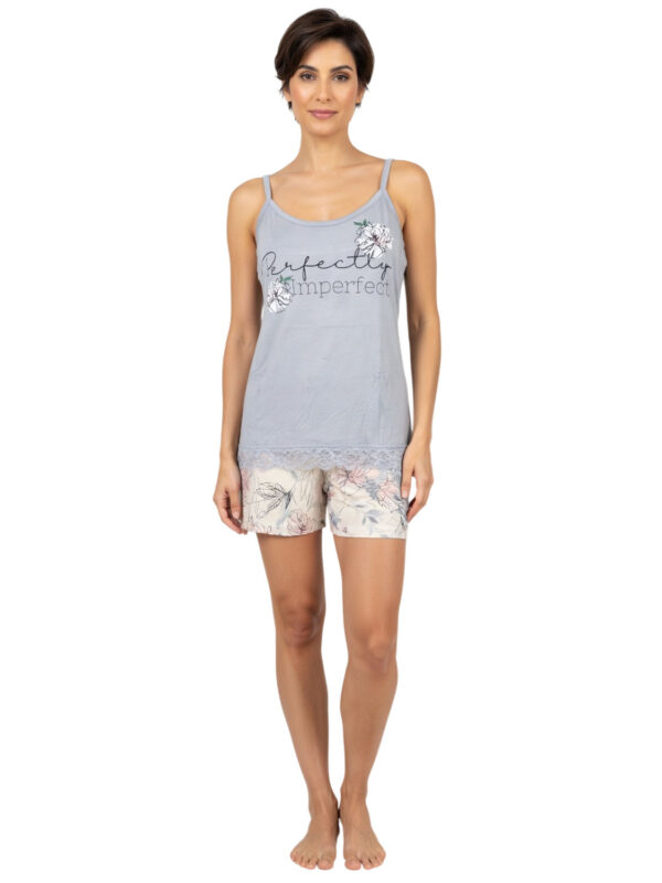 pytzama MDL 10254 grey floral 2604 1