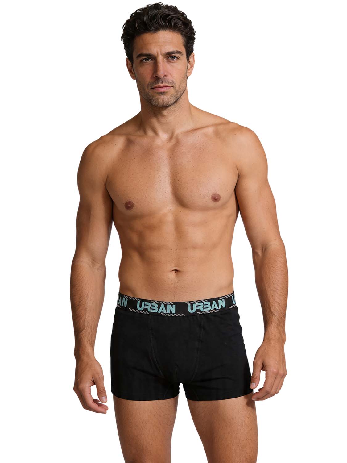 NC 411 black-teal 2604 1 boxer NC 411 mavro-teal 2604 1