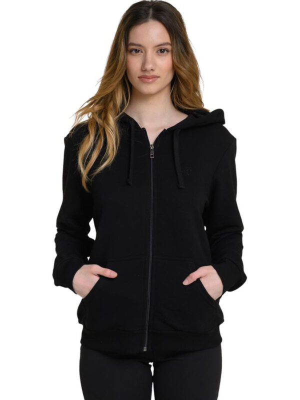 zaketa TAR FRENCH TERRY HOODIE JACKET S26-64011 10 mavro 2604 1