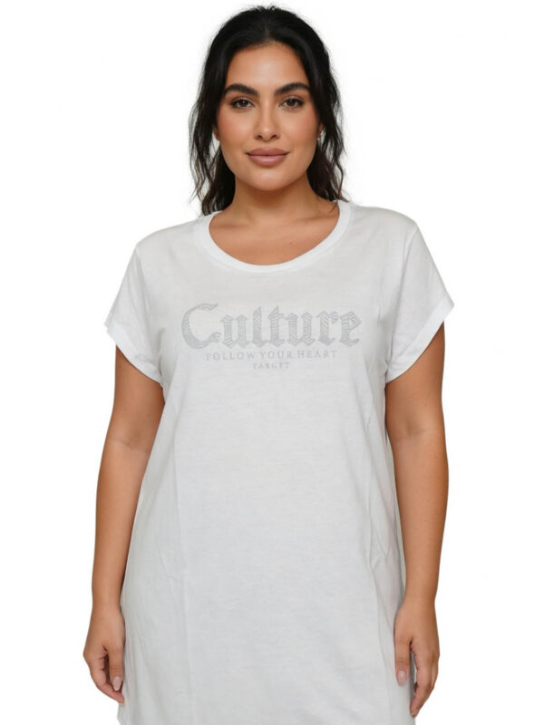 t-shirt TAR T-SHIRT A CULTURE S26-65308 01 white 2604 1