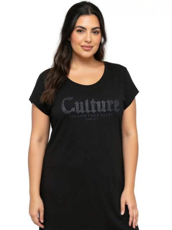 t-shirt TAR T-SHIRT A CULTURE S26-65308 10 black 2604 2