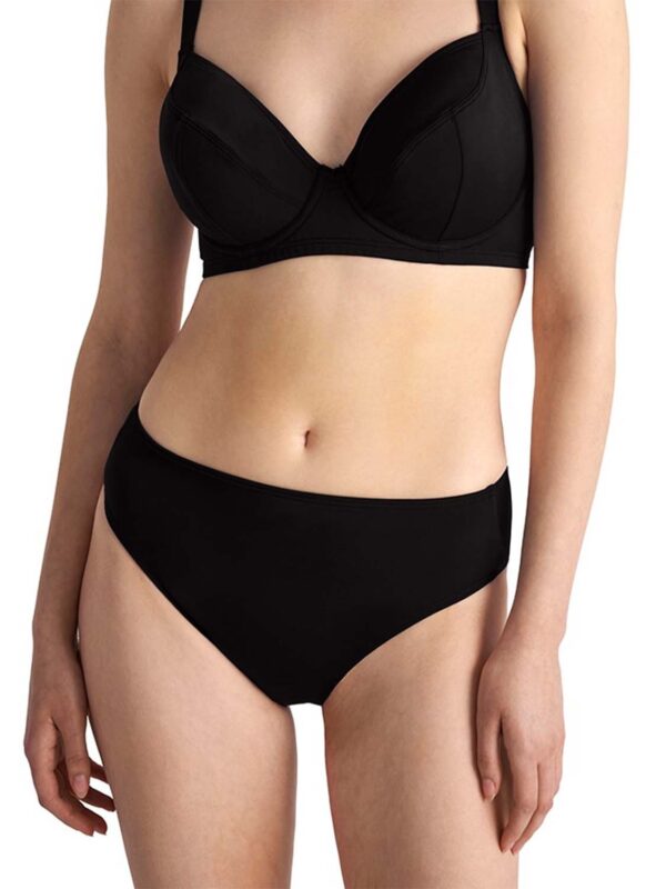 B4U SOLIDS HIGH WAIST SWIMWEAR BIKINI BOTTOM 26365089-02 black 2605 1