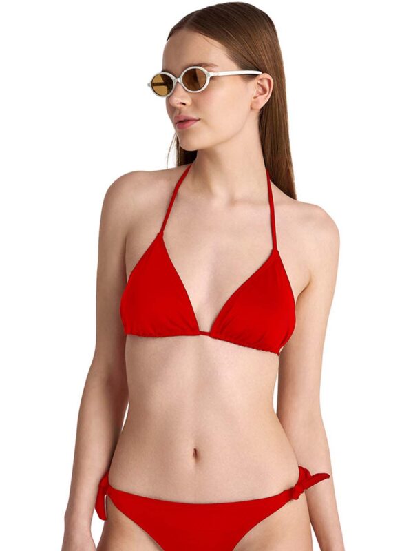 B4U SOLIDS TRIANGLE SWIMWEAR BIKINI TOP 26366089 07 red 2605 1
