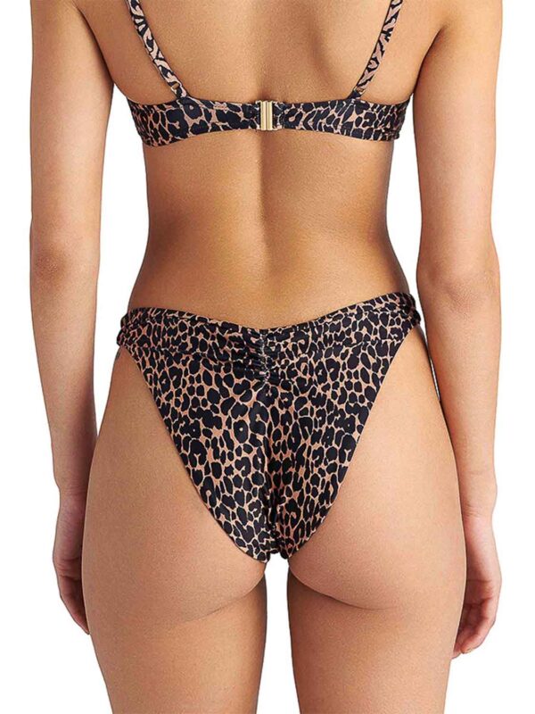 B4U TOFFEE LEO HIGH LEG BRAZILIAN BIKINI SLIP 26365574 02 black 2605 2