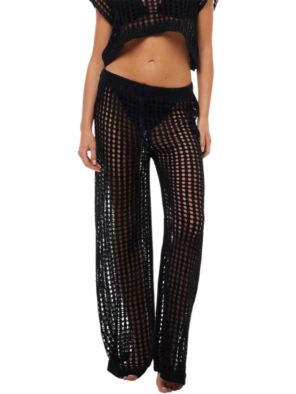 panteloni BLP MAGIC COTTON KNITTED PERFORATED BEACH PANTS 26080031 02 mavro 1