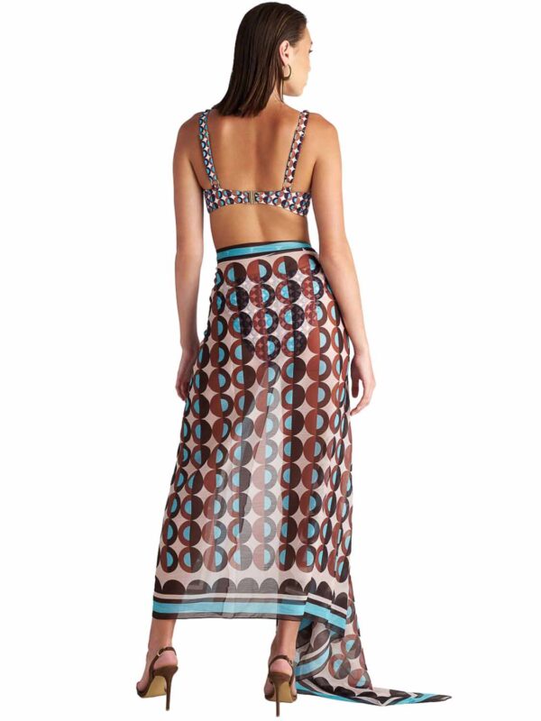 pareo B4U POLCA BORDERS PAREO 26383462 47 bronze 2606 2