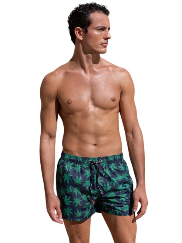 BLP KANABIS FLOW SWIMWEAR SHORTS 26015003-26 green 2606 1