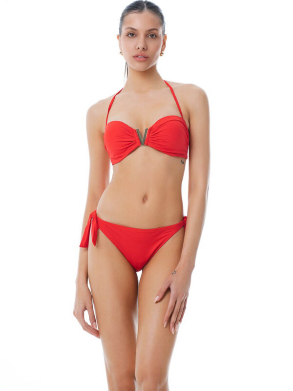 BLP SOLIDS TIE-SIDE BIKINI SLIP 26065094 07 red 2606 1