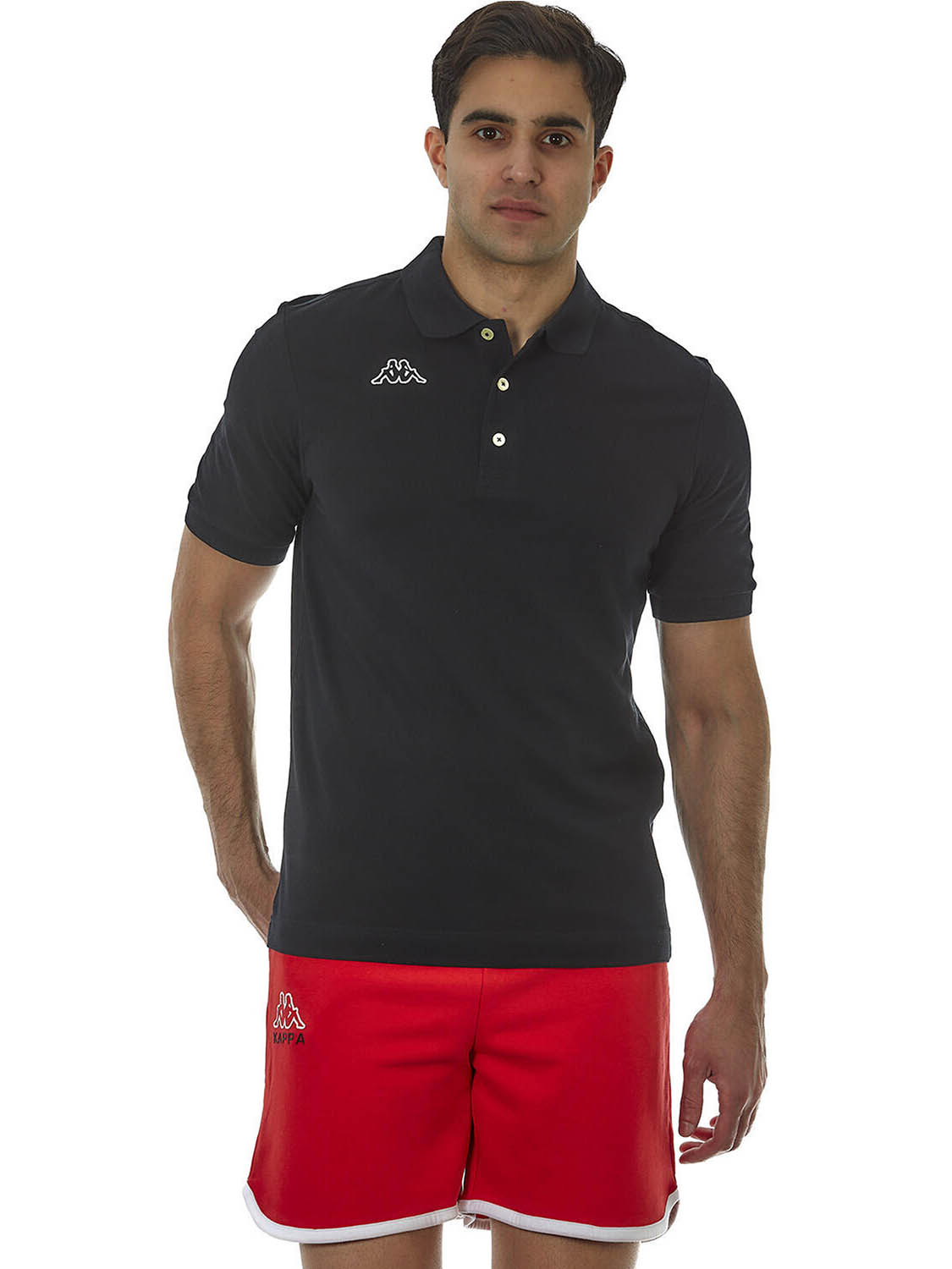 KAP T-S LIFE 302S1UO 1156500010A57-27 black 2606 1 polo KAP T-S LIFE 302S1UO 1156500010A57-27 mavro 2606 1