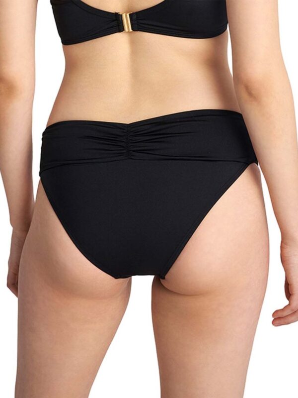 B4U FASHION SOLIDS TWIST FRONT BRAZILIAN BRIEF 26365097 02 black 2607 2