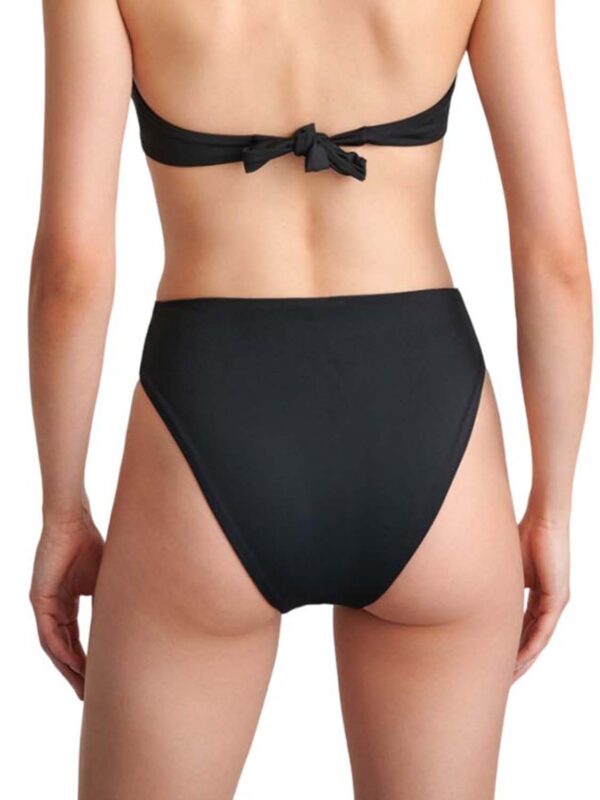 B4U SOLIDS HIGH WAIST SWIMWEAR BIKINI BOTTOM 26365084-02 black 2607 2