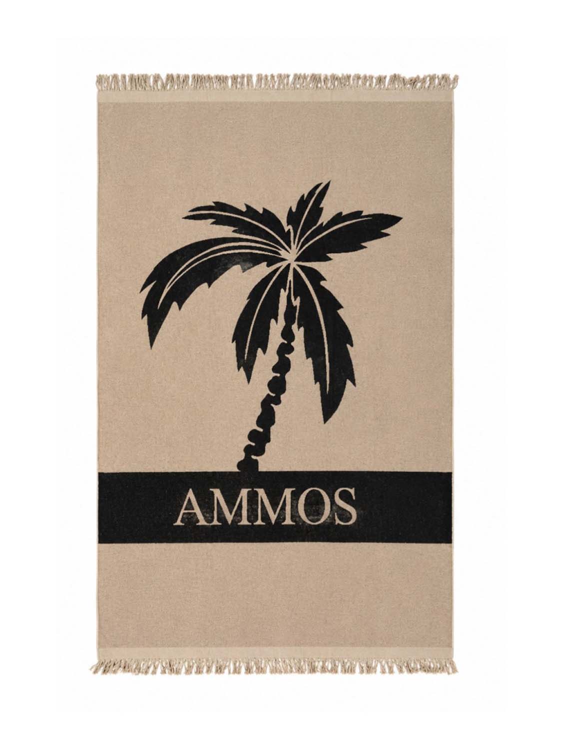 BLP PASSPARTOUT AMMOS PRINTED BEACH TOWEL 26086080-02 black 2607 1 BLP PASSPARTOUT AMMOS PRINTED BEACH TOWEL 26086080-02 black 2607 1